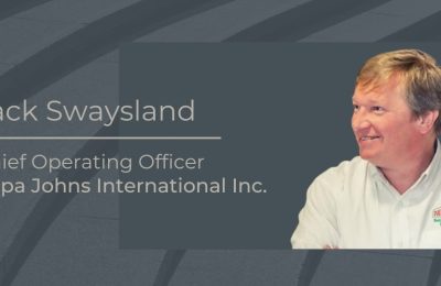 Jack Swaysland COO Papa Johns