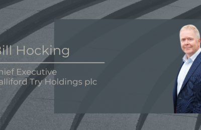 Bill Hocking, Chief Executive, Galliford Try Holdings plc